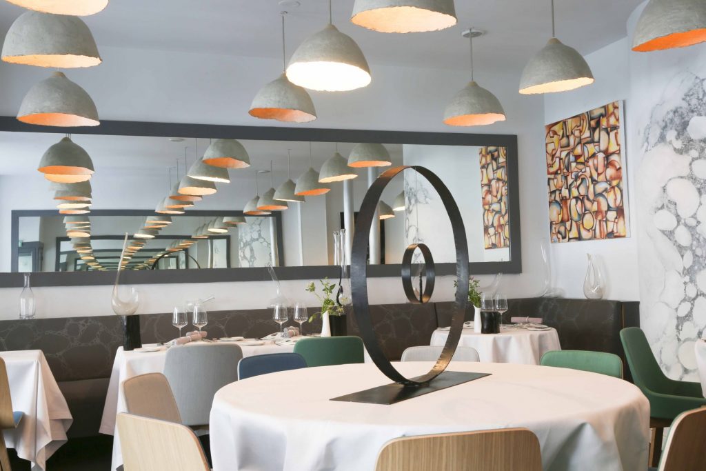 In the dining area L'Agapé Gastronomic Restaurant Paris